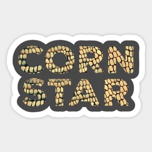 Corn Star Sticker